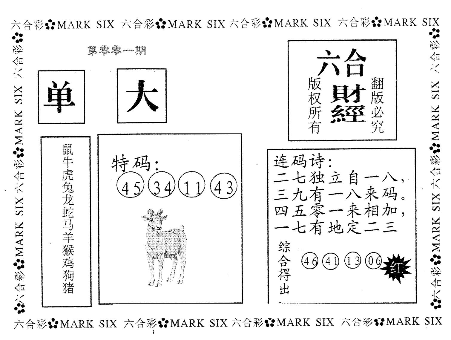 六合财经 第1期