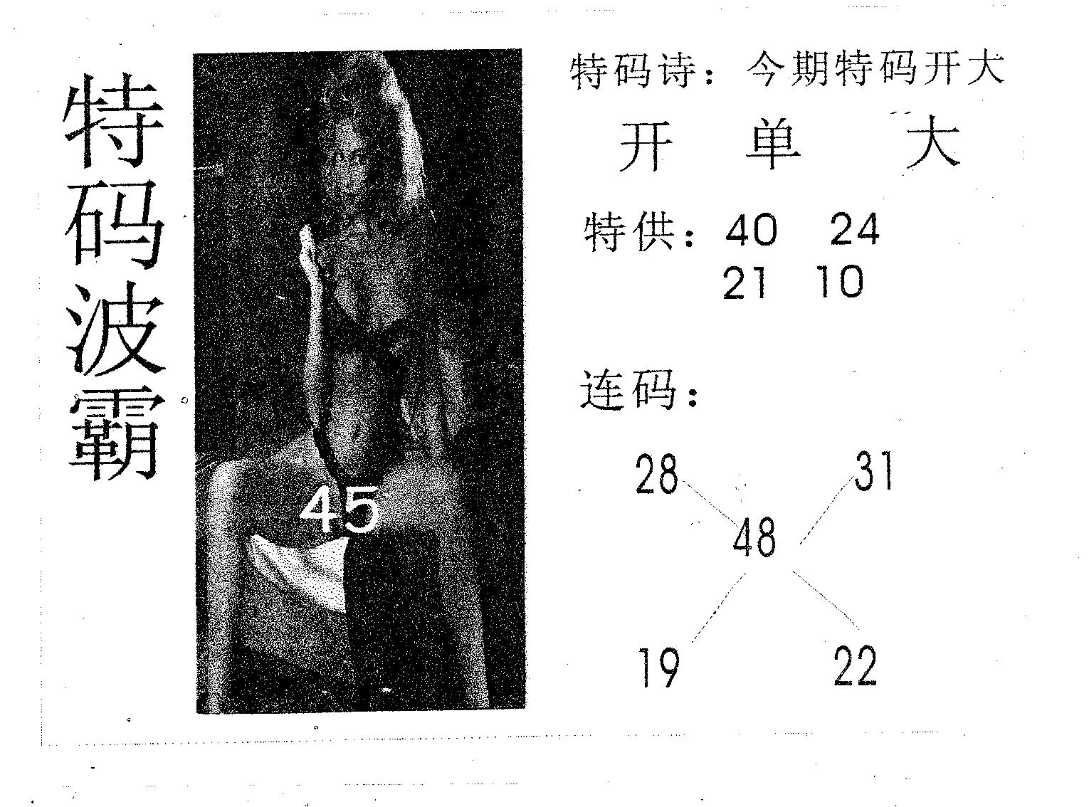特码波霸 第10期