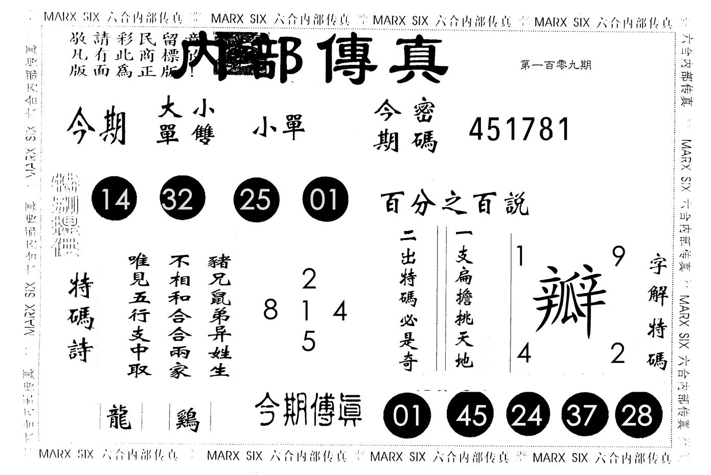 内部传真 第109期