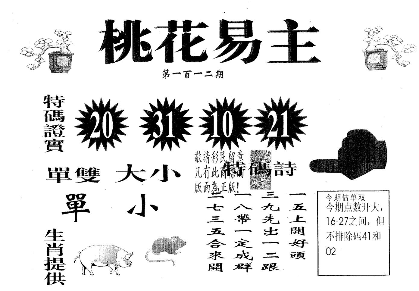 桃花易主 第112期