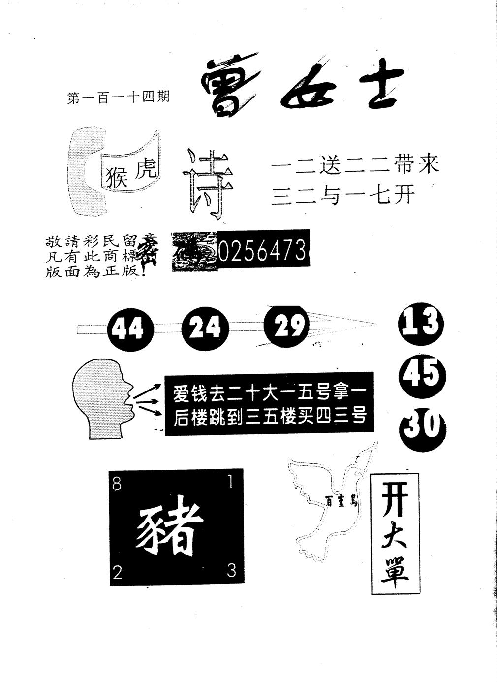 另版曾女士百灵鸟 第114期