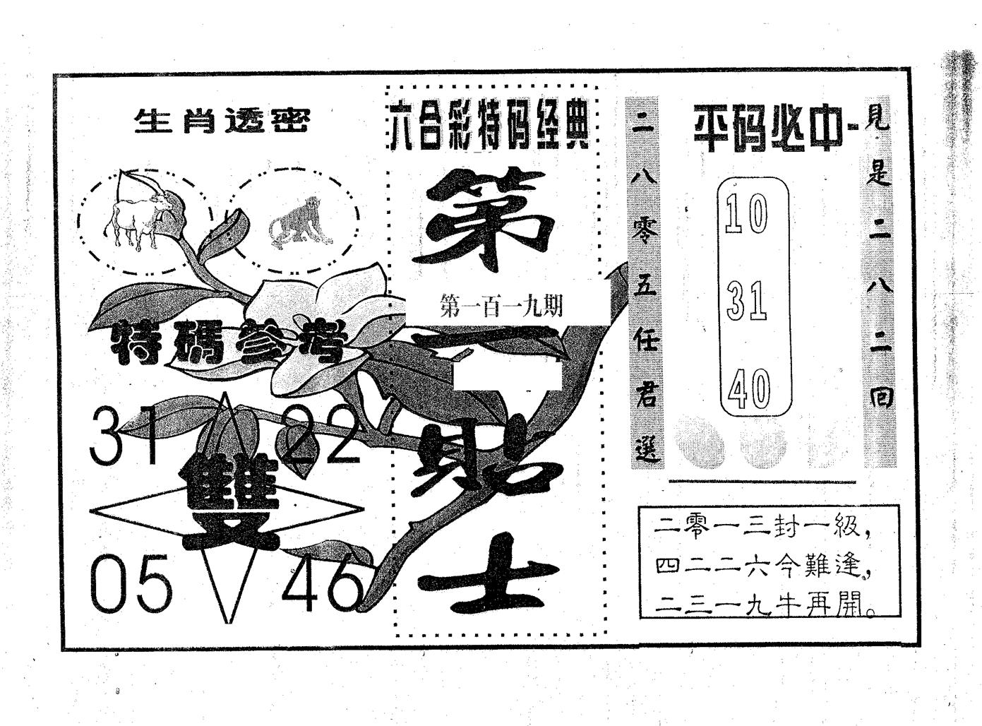 第一贴士 第119期