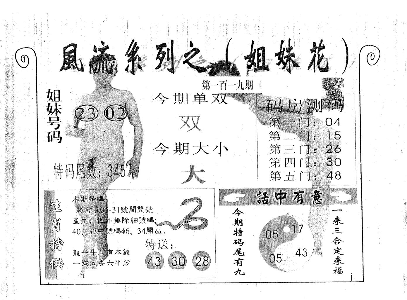风流系列-5 第119期