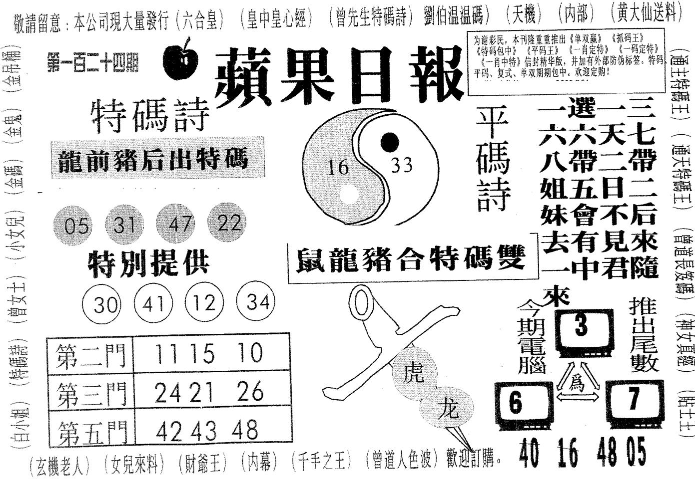 新苹果日报 第124期