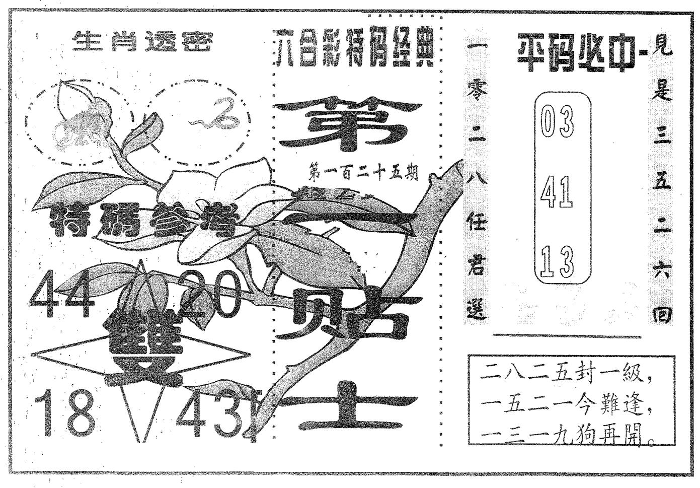 第一贴士 第125期