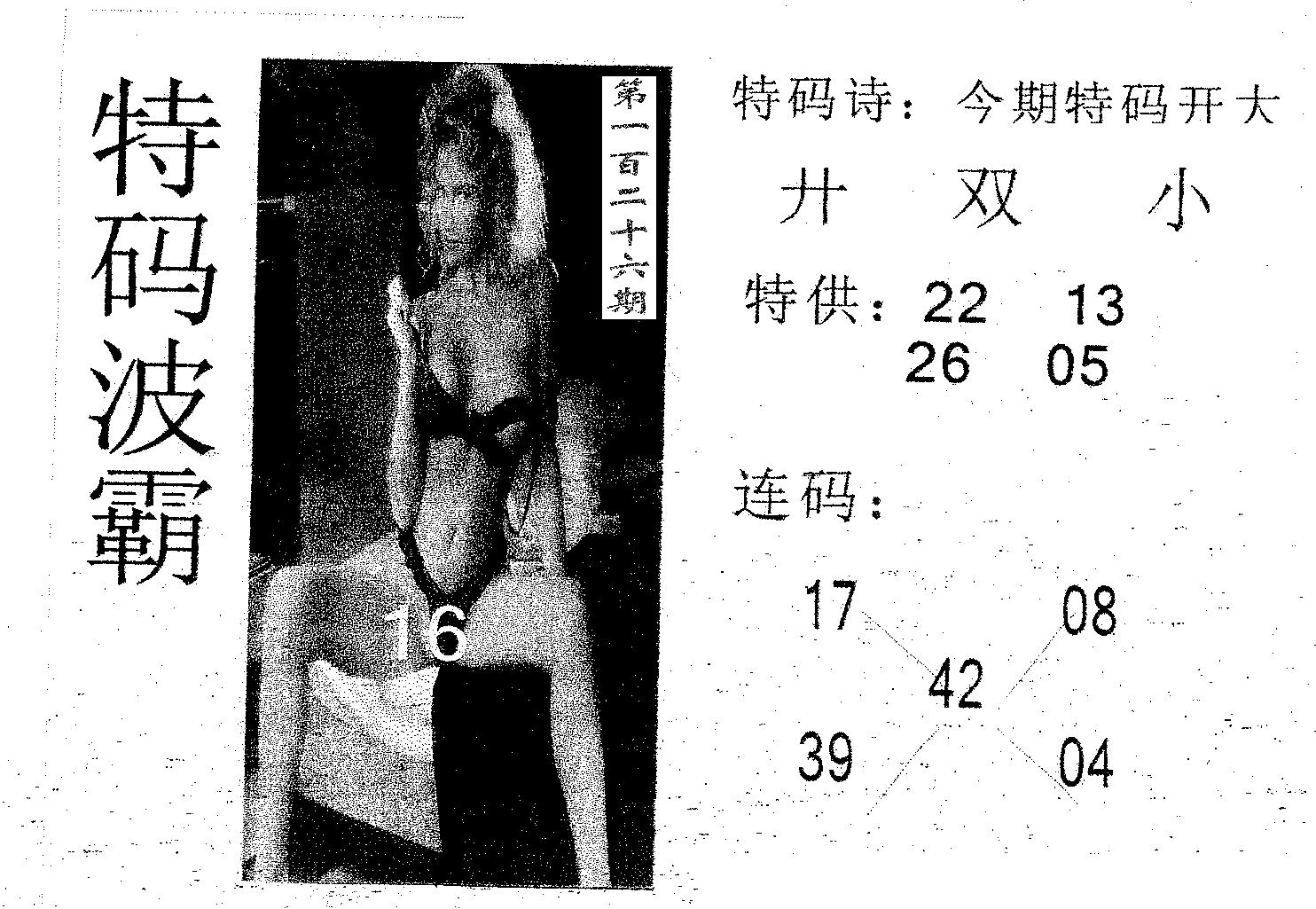 特码波霸 第126期