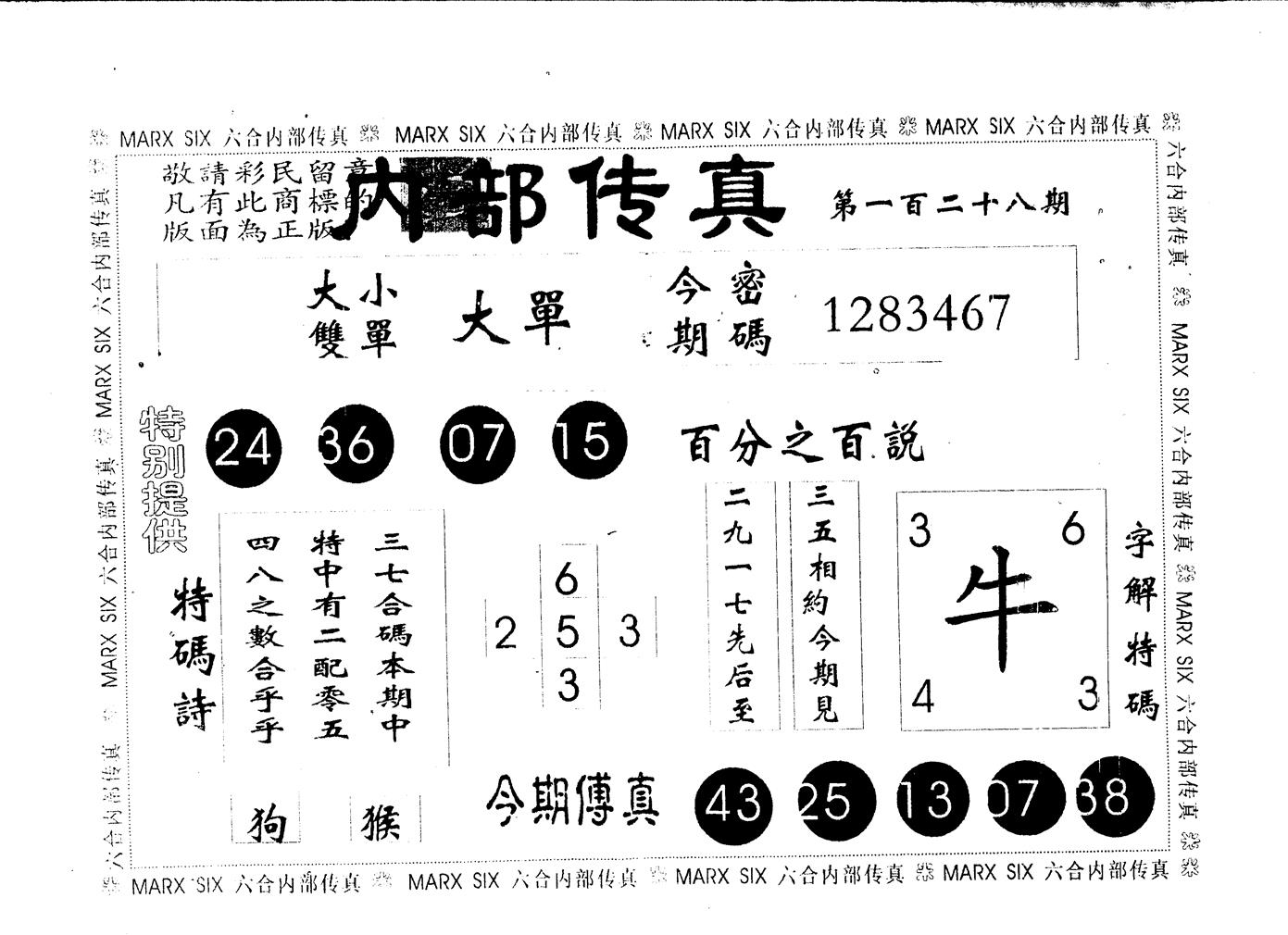 内部传真 第128期