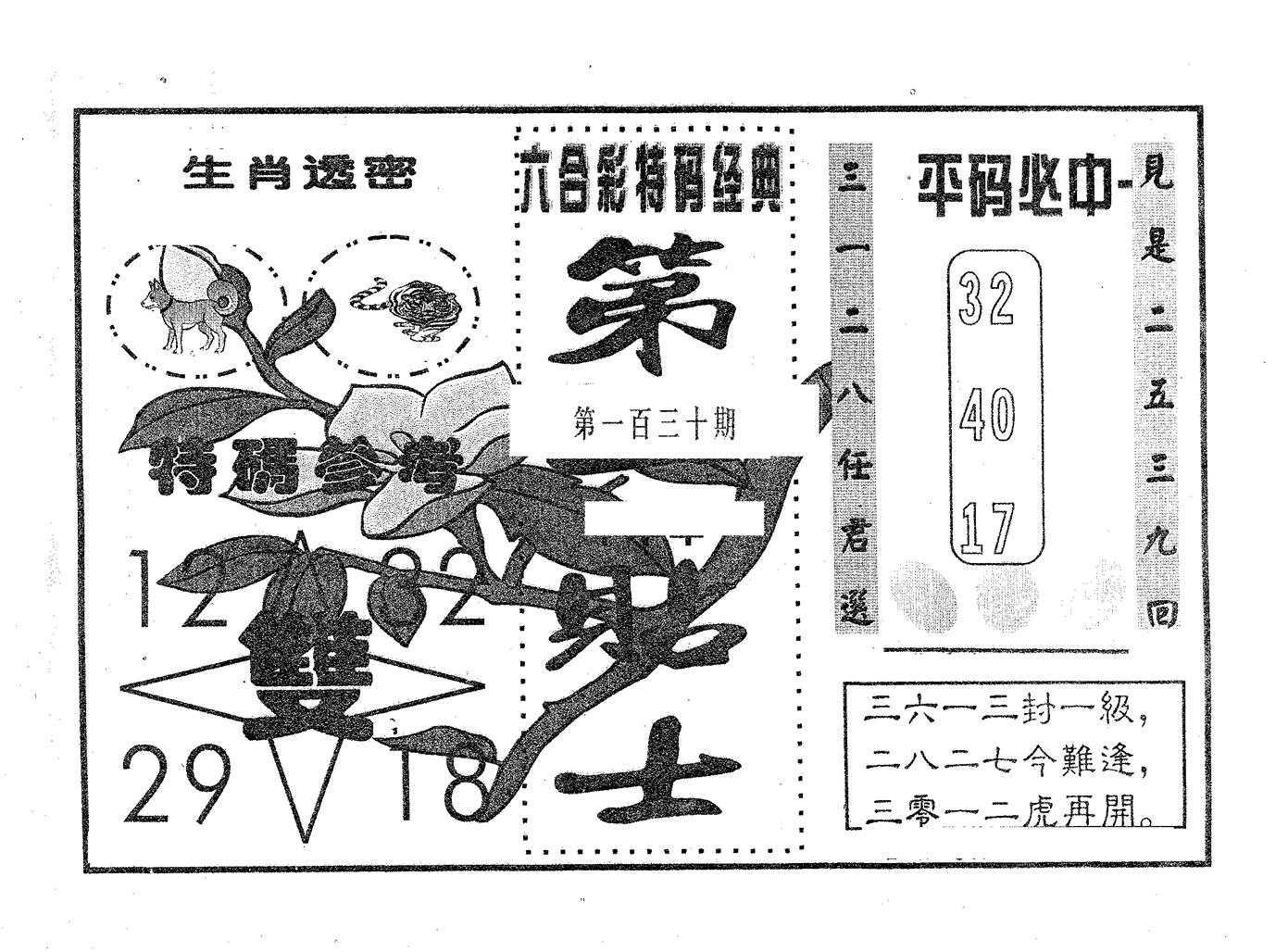 第一贴士 第130期