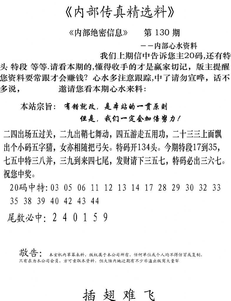 内部传真精选料(新图) 第130期