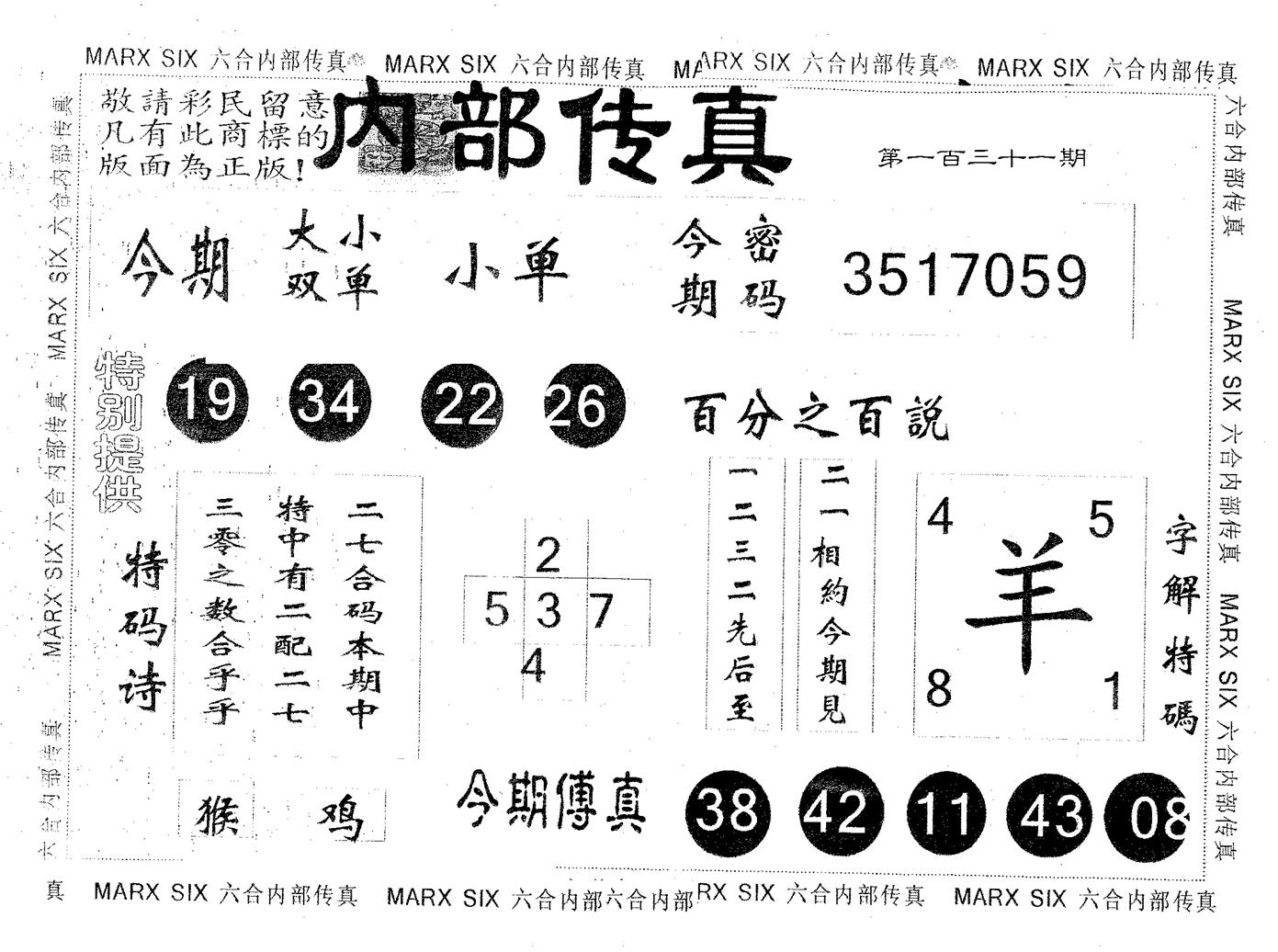 内部传真 第131期