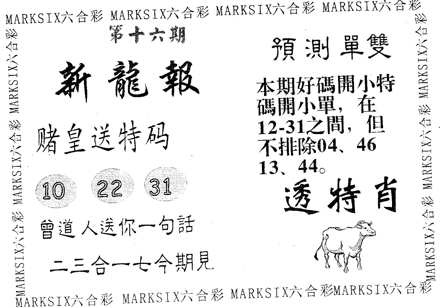 新龙报 第16期