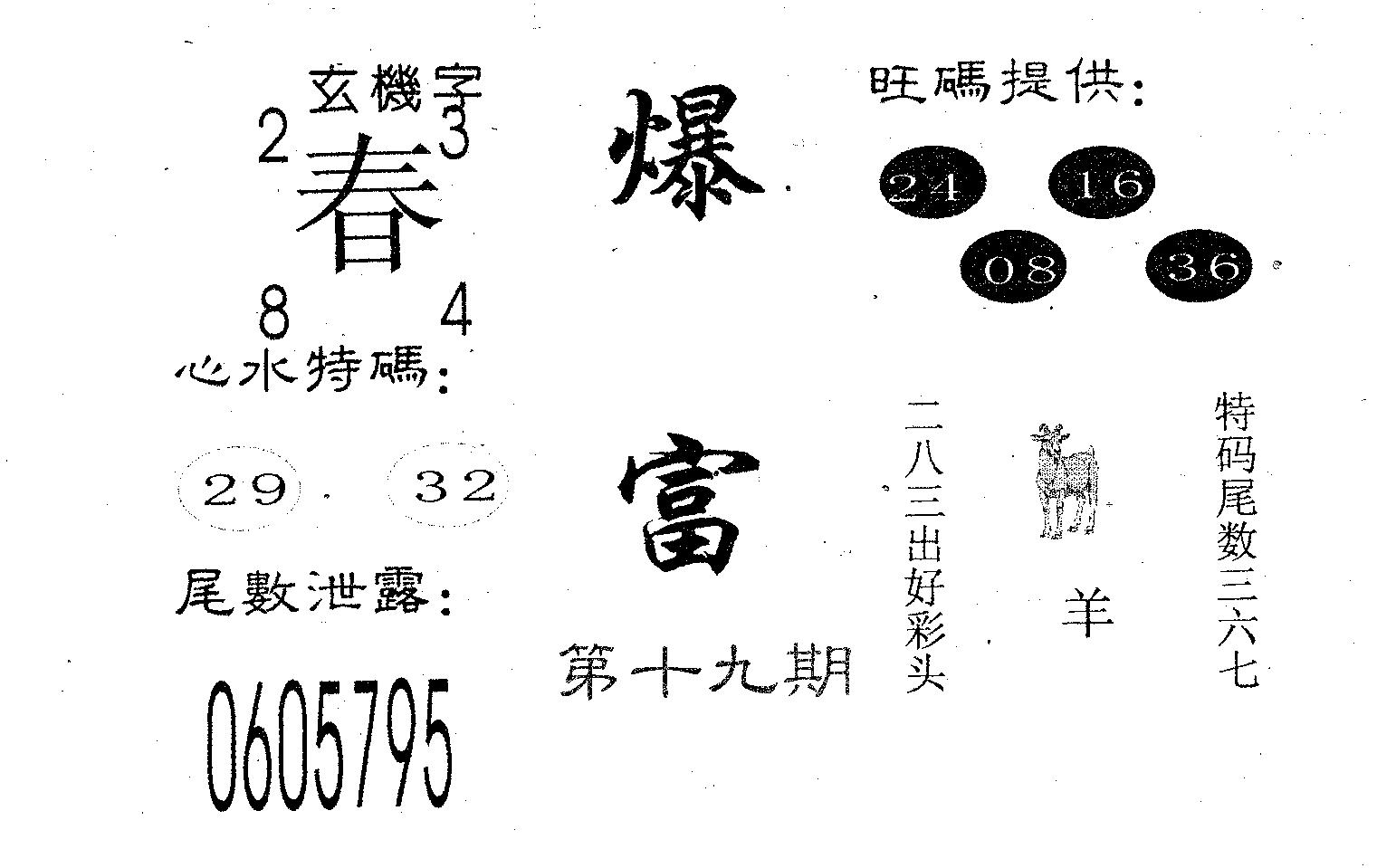 爆富 第19期
