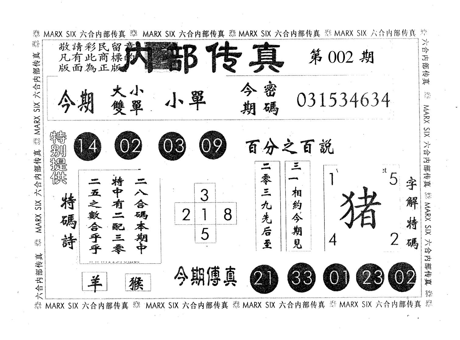 内部传真 第2期