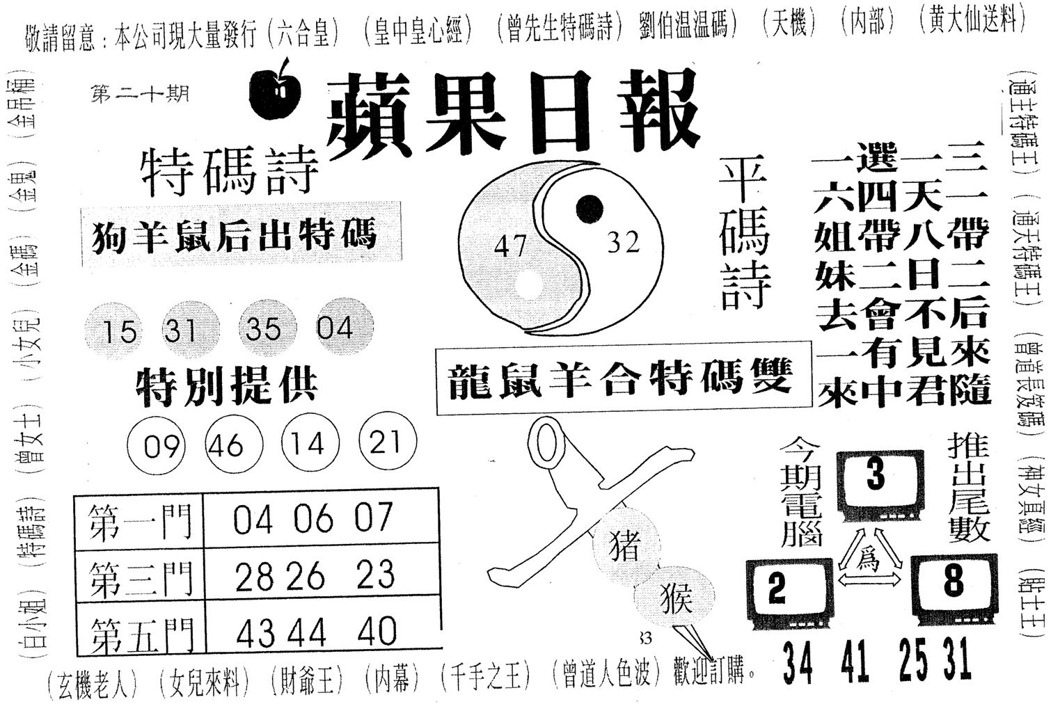 新苹果日报 第20期