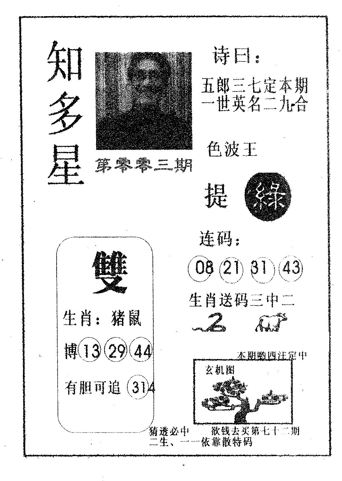 知多星 第3期