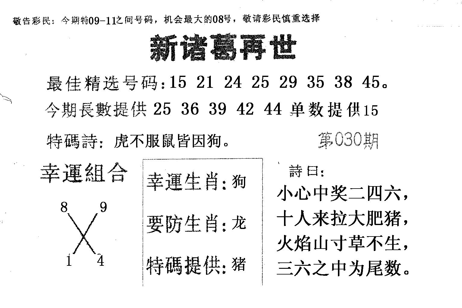 新诸葛 第30期