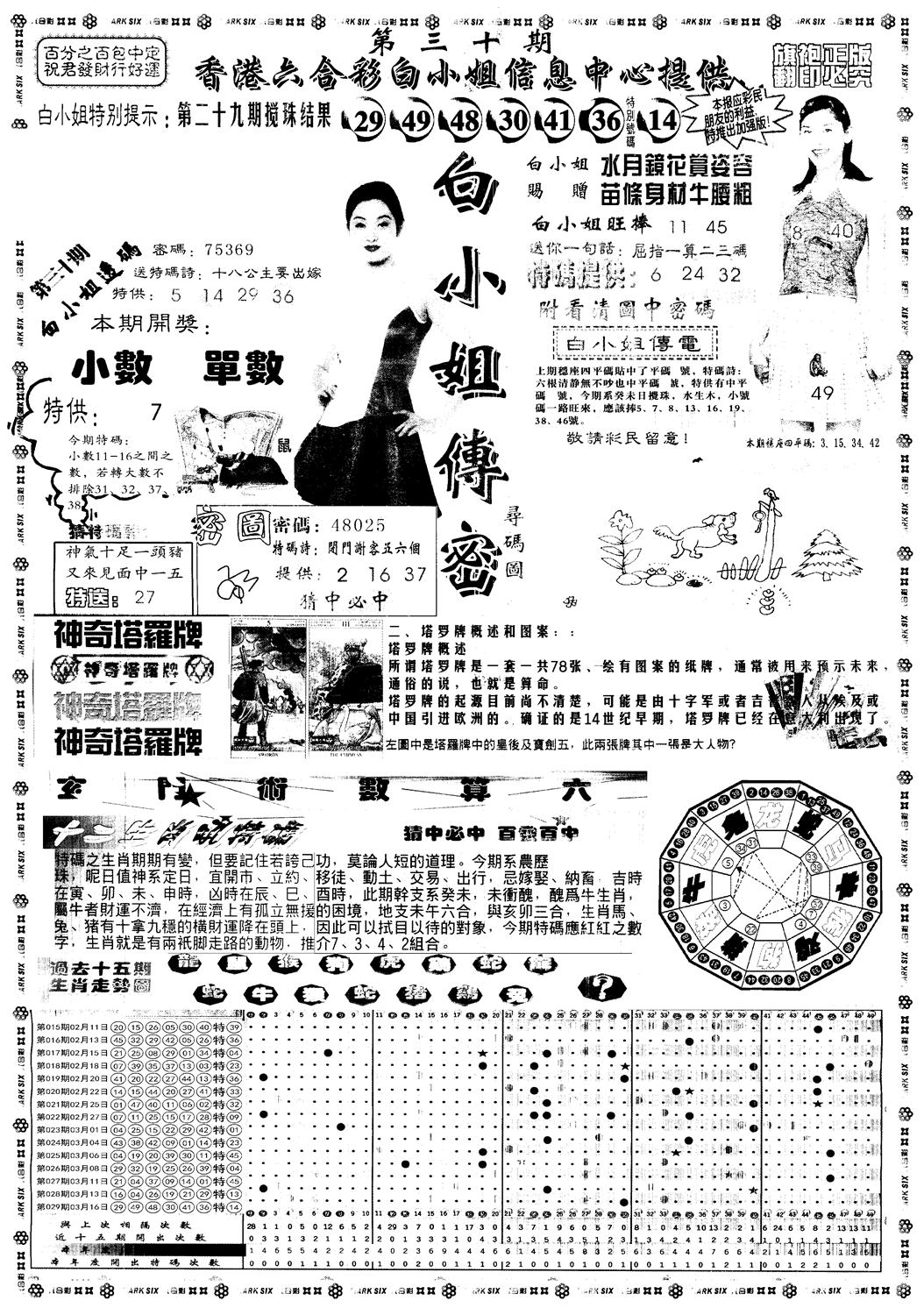 另版白姐旗袍A 第30期