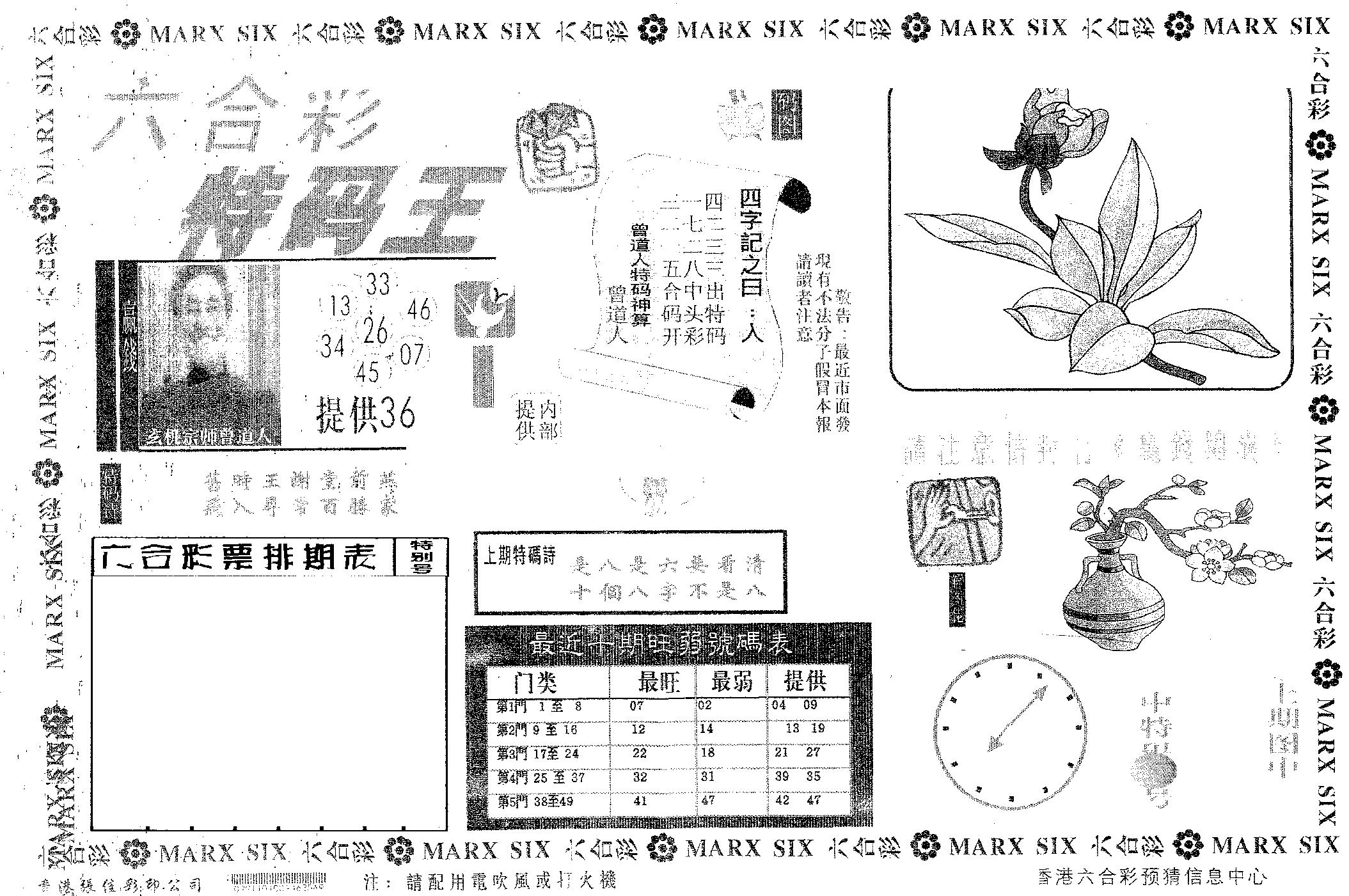 特码王A 第31期