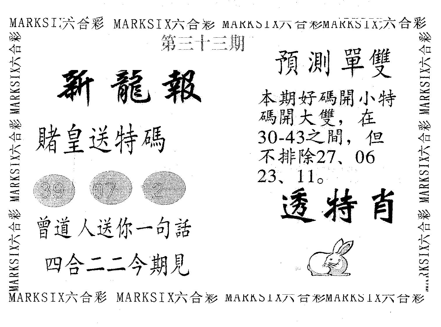 新龙报 第33期