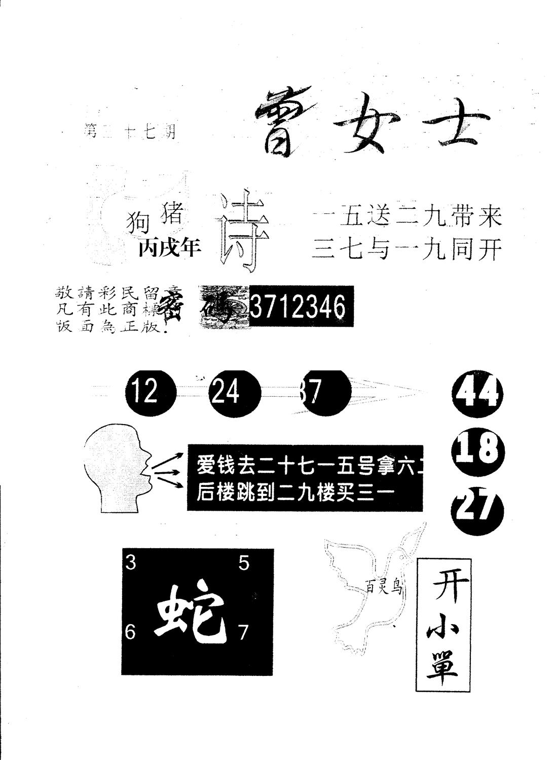 另版曾女士百灵鸟 第37期