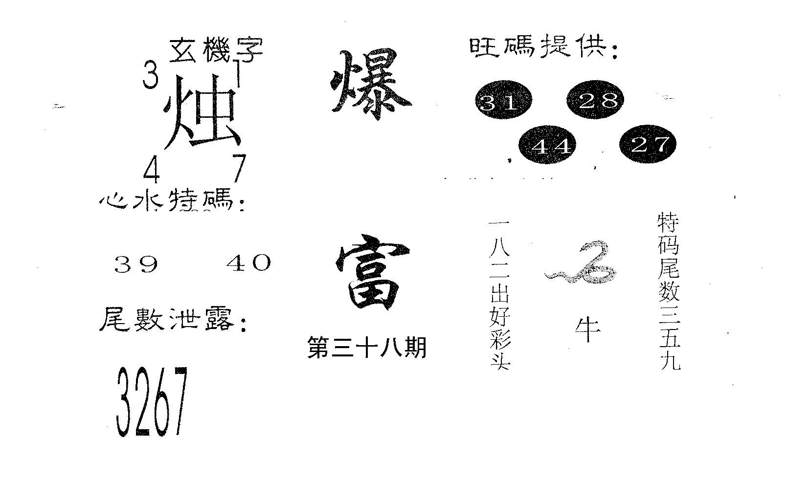 爆富 第38期
