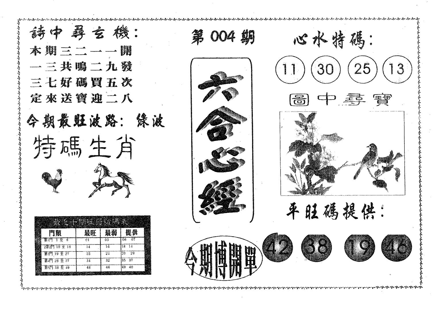 六合心经 第4期