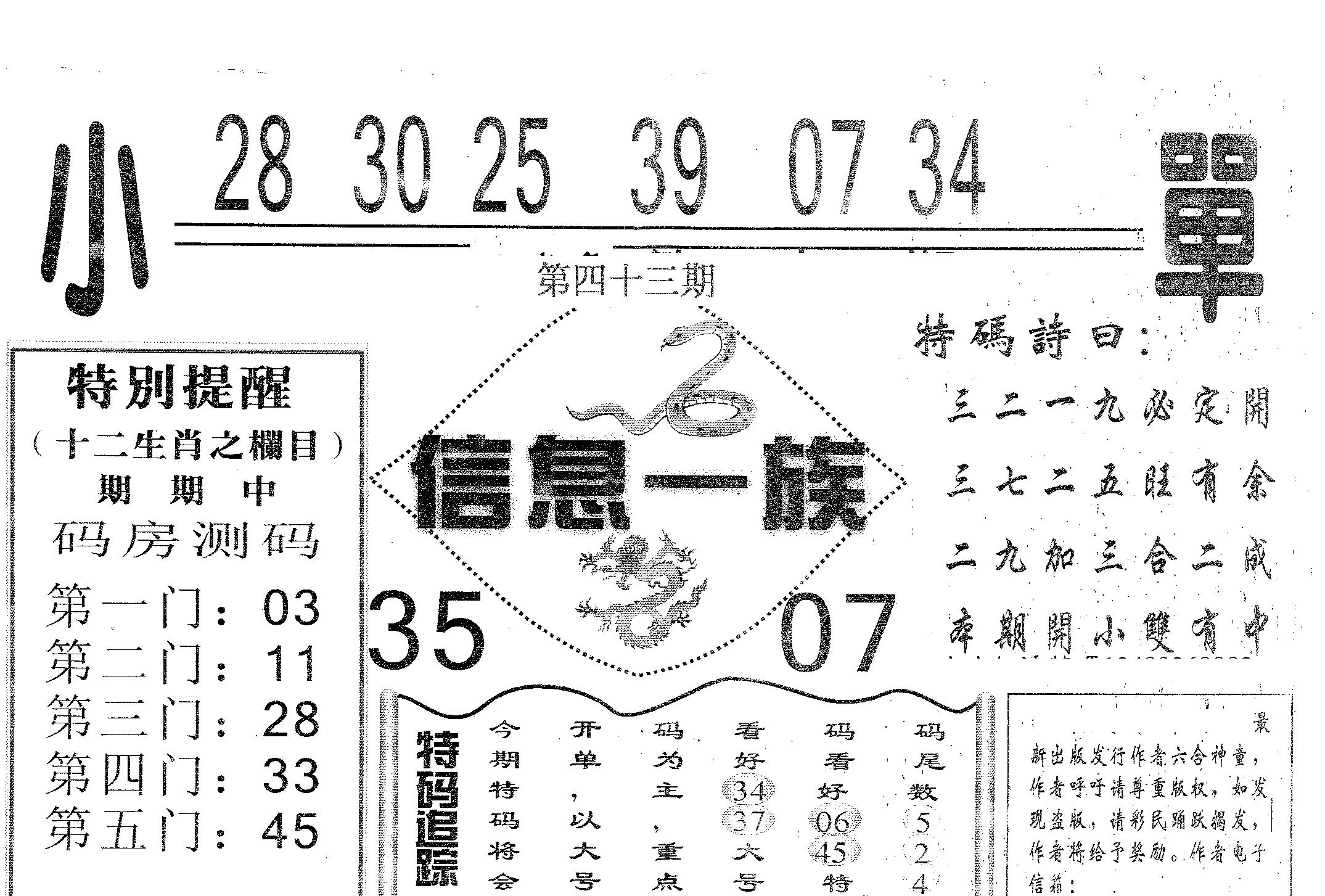 信息一族 第43期