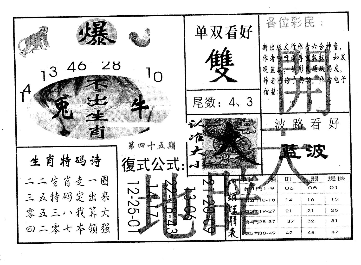 开天辟地 第45期