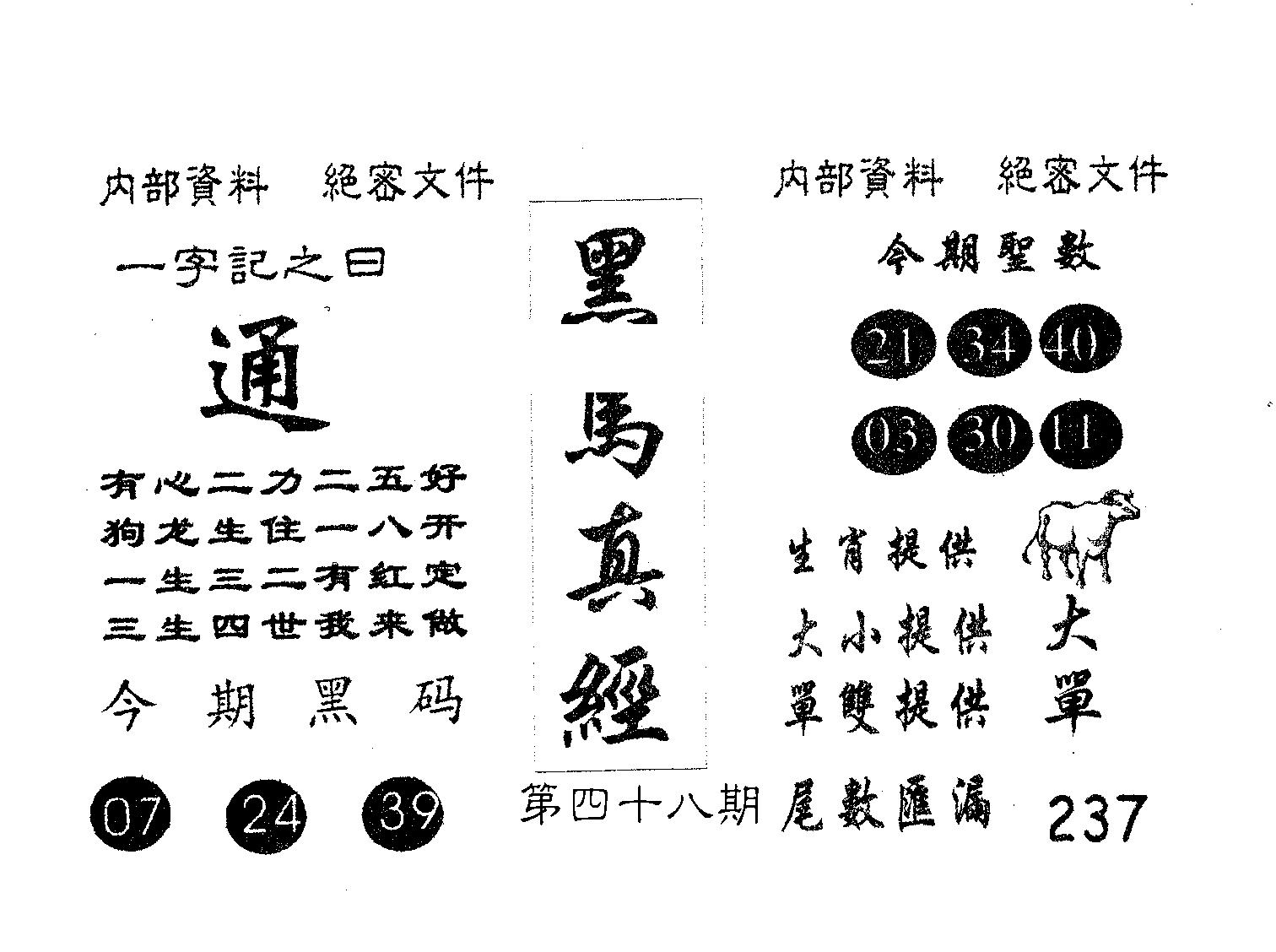 黑马真经 第48期