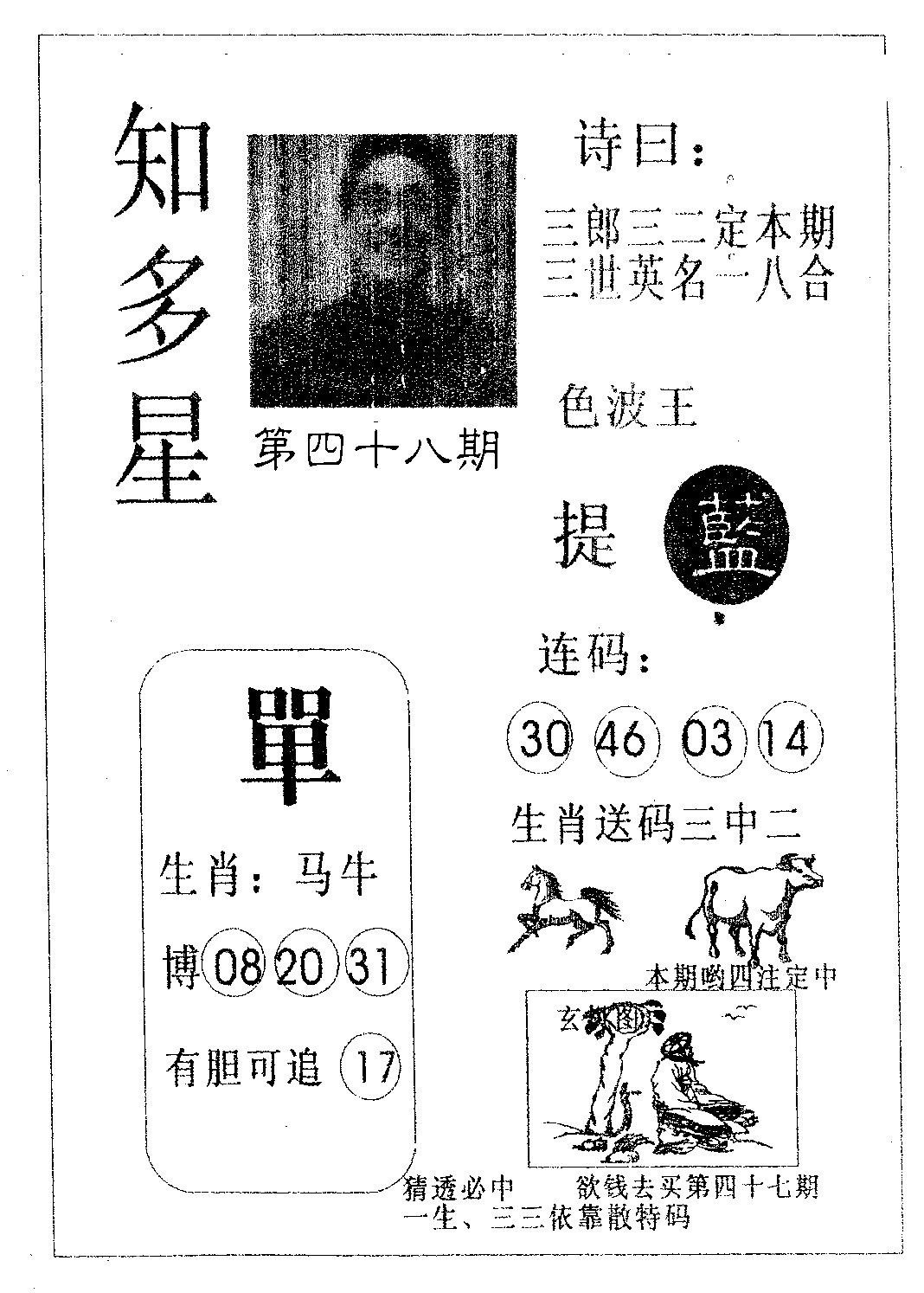 知多星 第48期