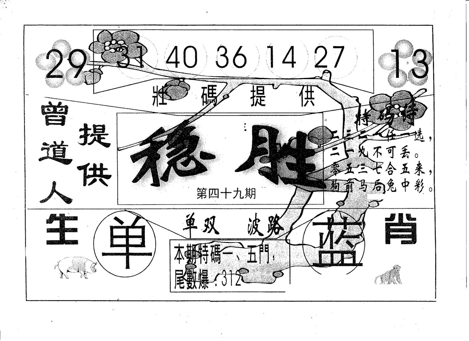稳胜 第49期