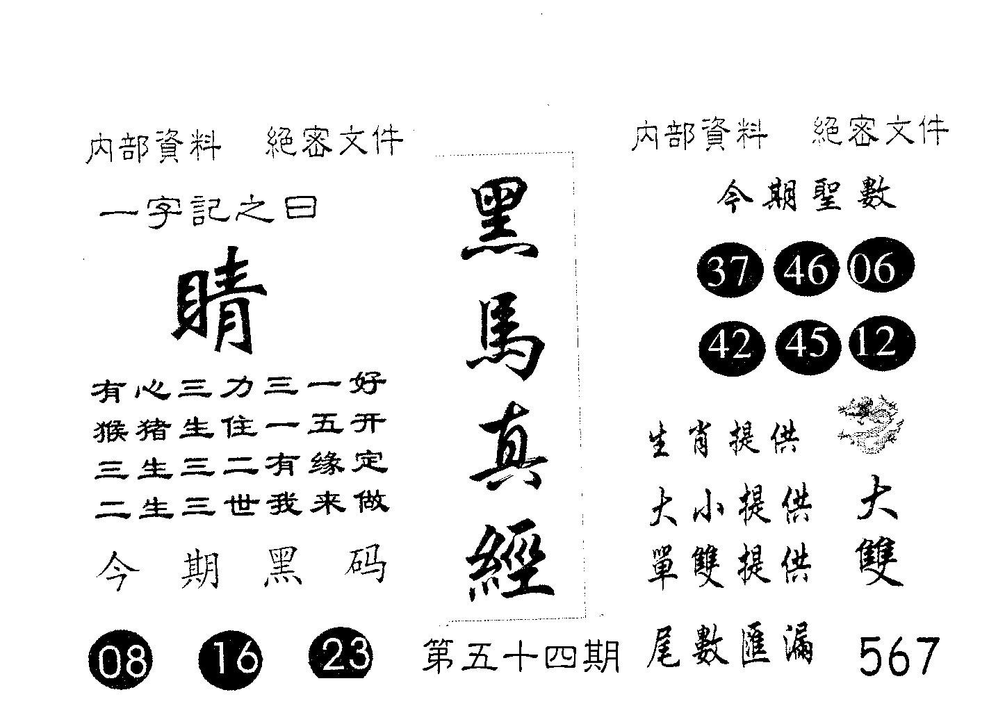 黑马真经 第54期