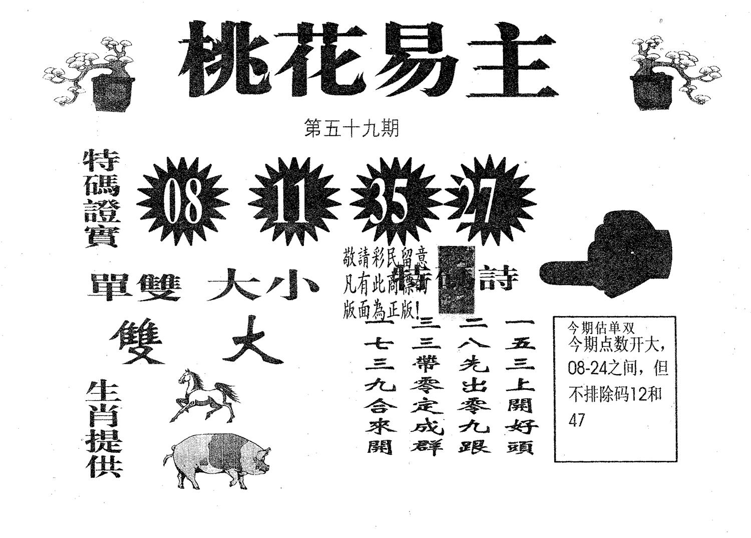 桃花易主 第59期