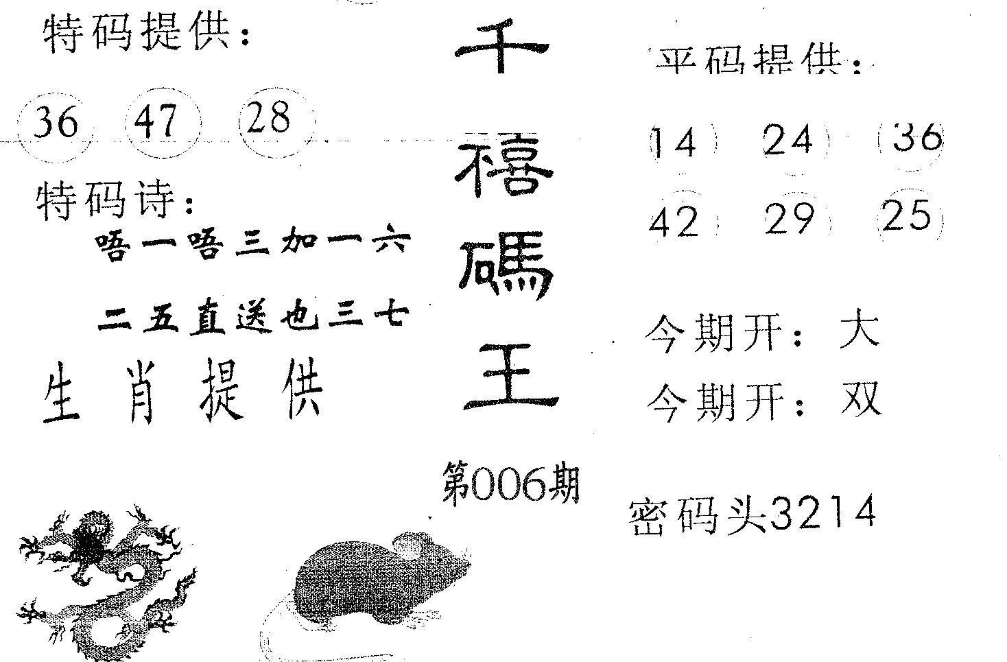 千禧码王 第6期