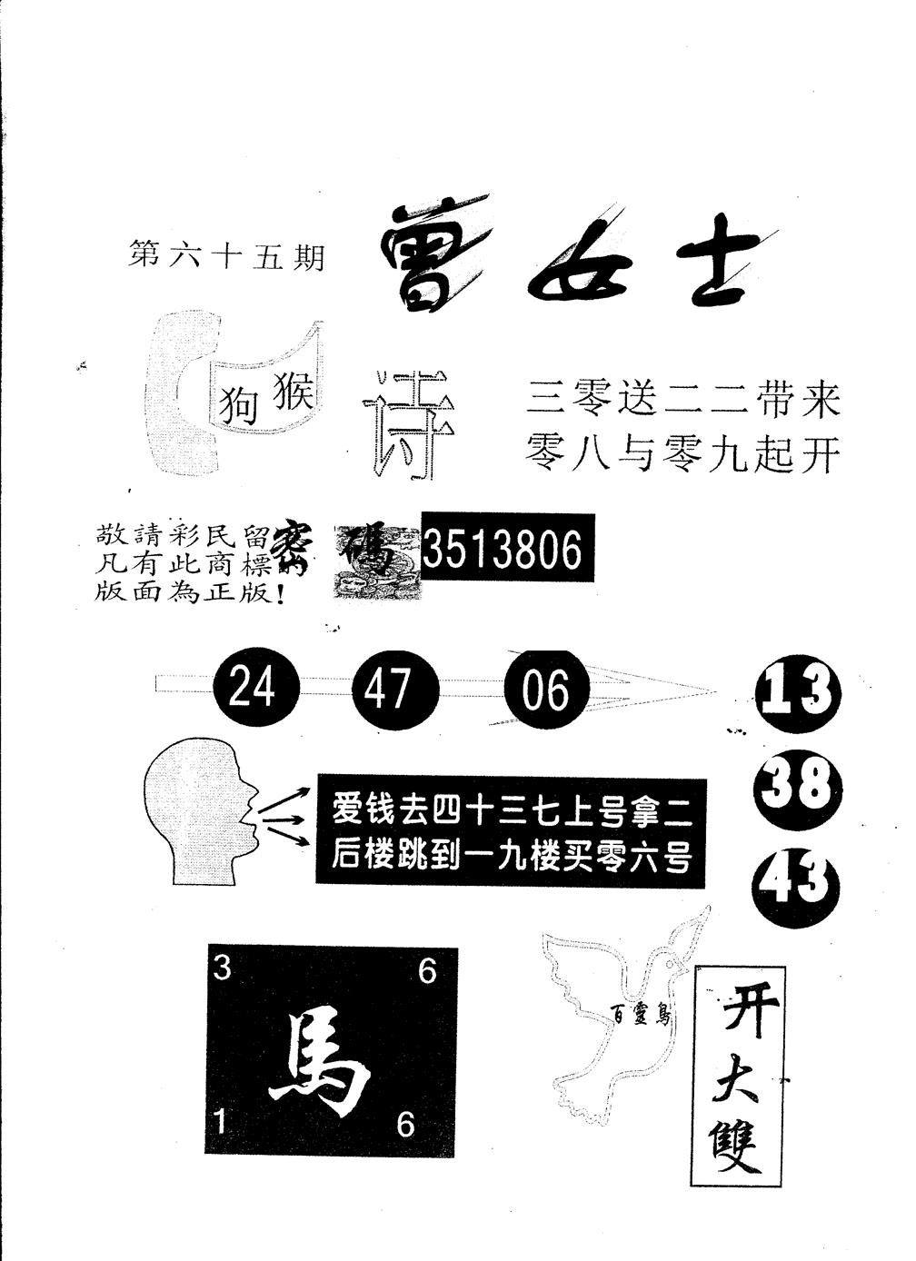 另版曾女士百灵鸟 第65期
