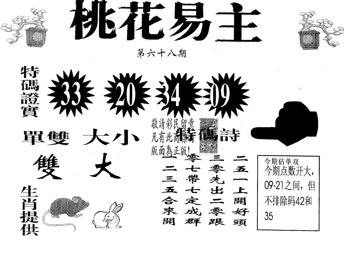 桃花易主 第68期