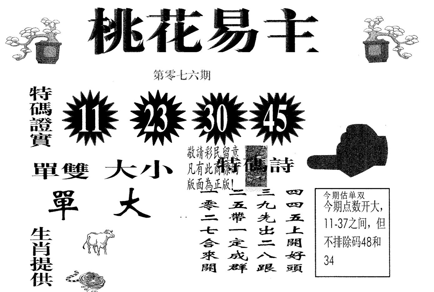 桃花易主 第76期