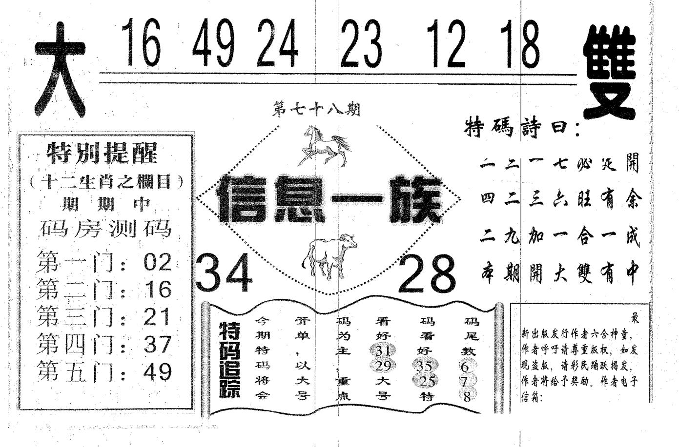 信息一族 第78期