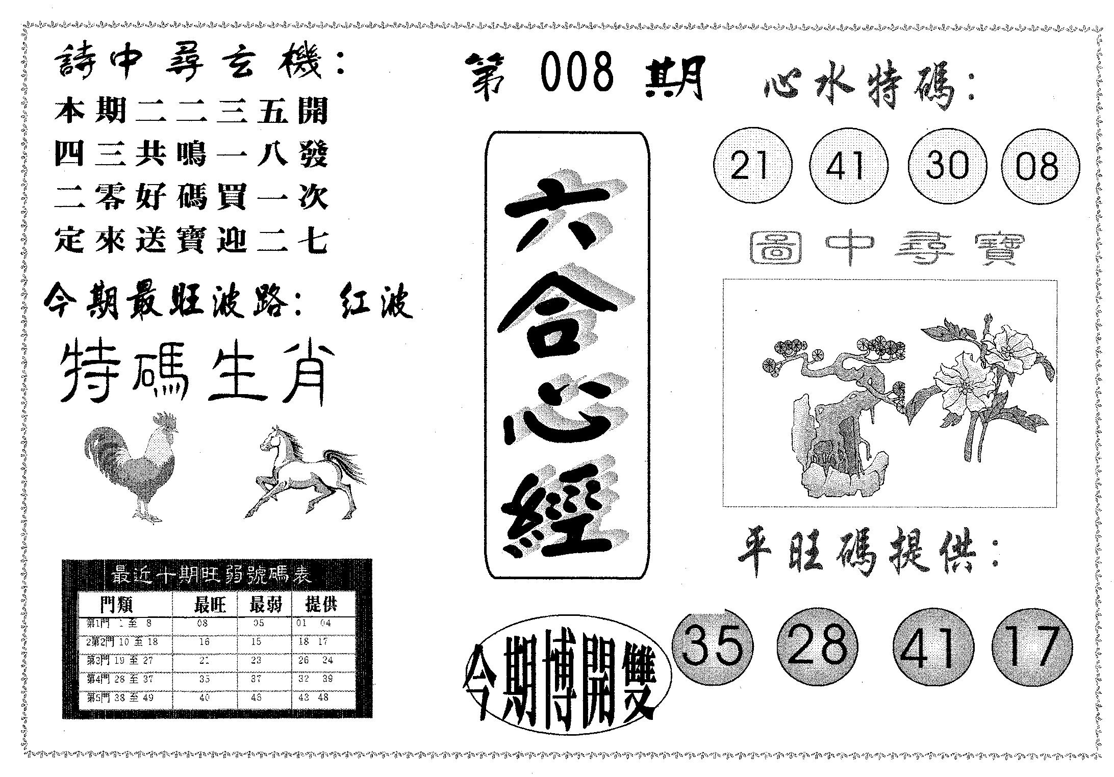 六合心经 第8期