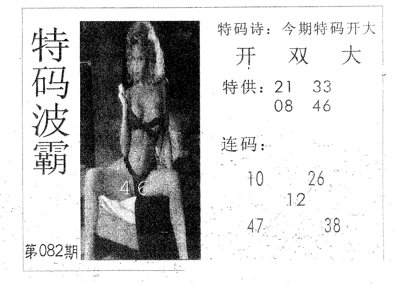 特码波霸 第82期