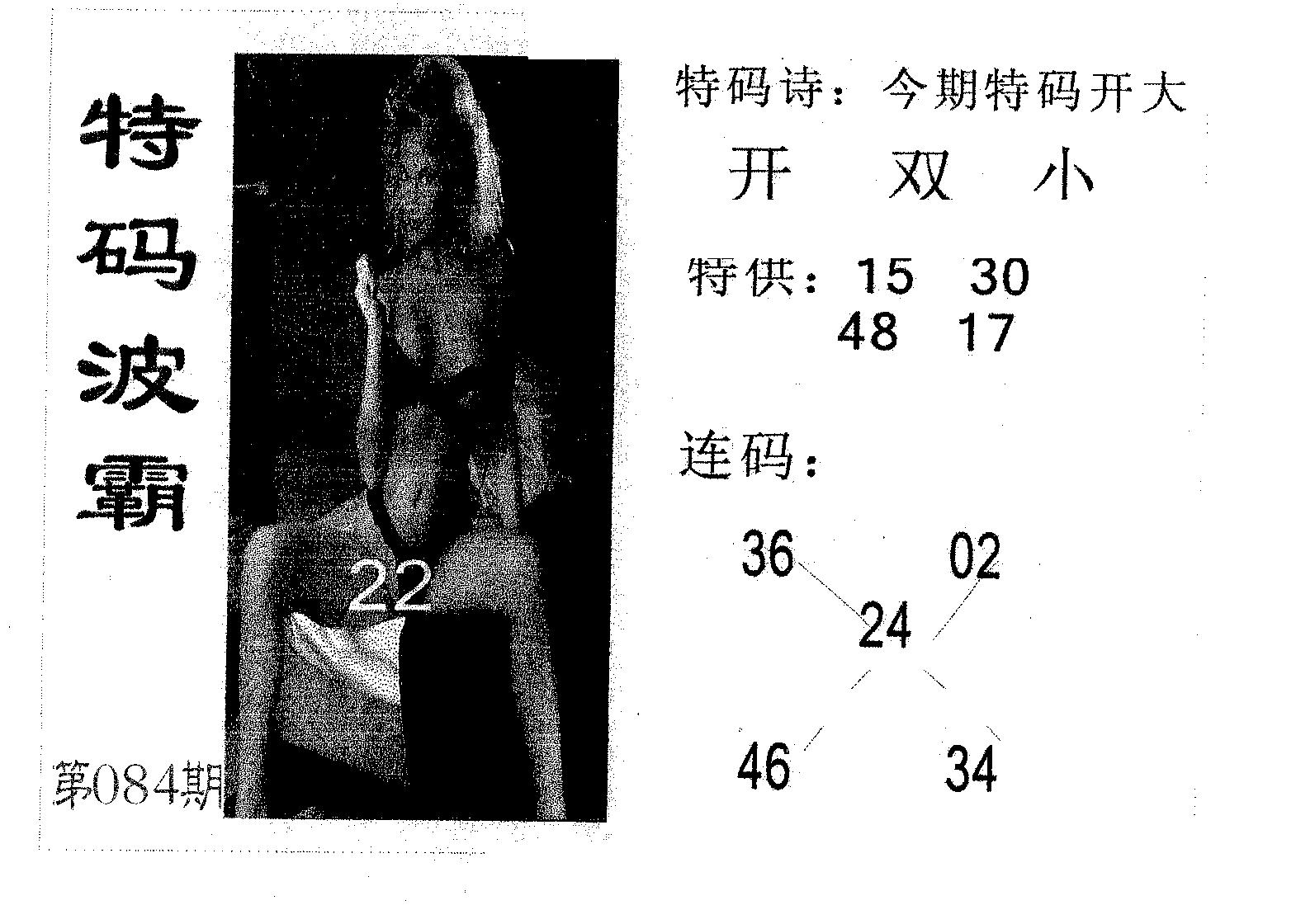 特码波霸 第84期