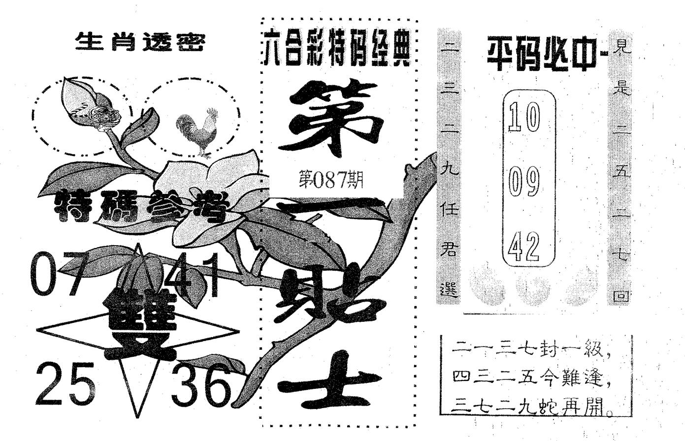 第一贴士 第87期