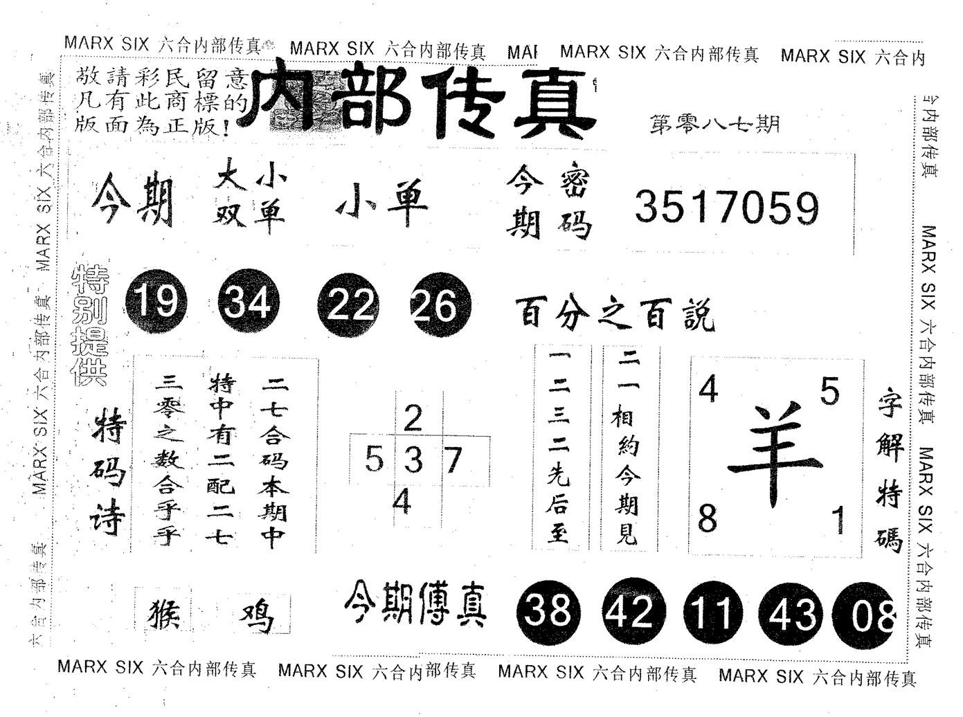 内部传真 第87期