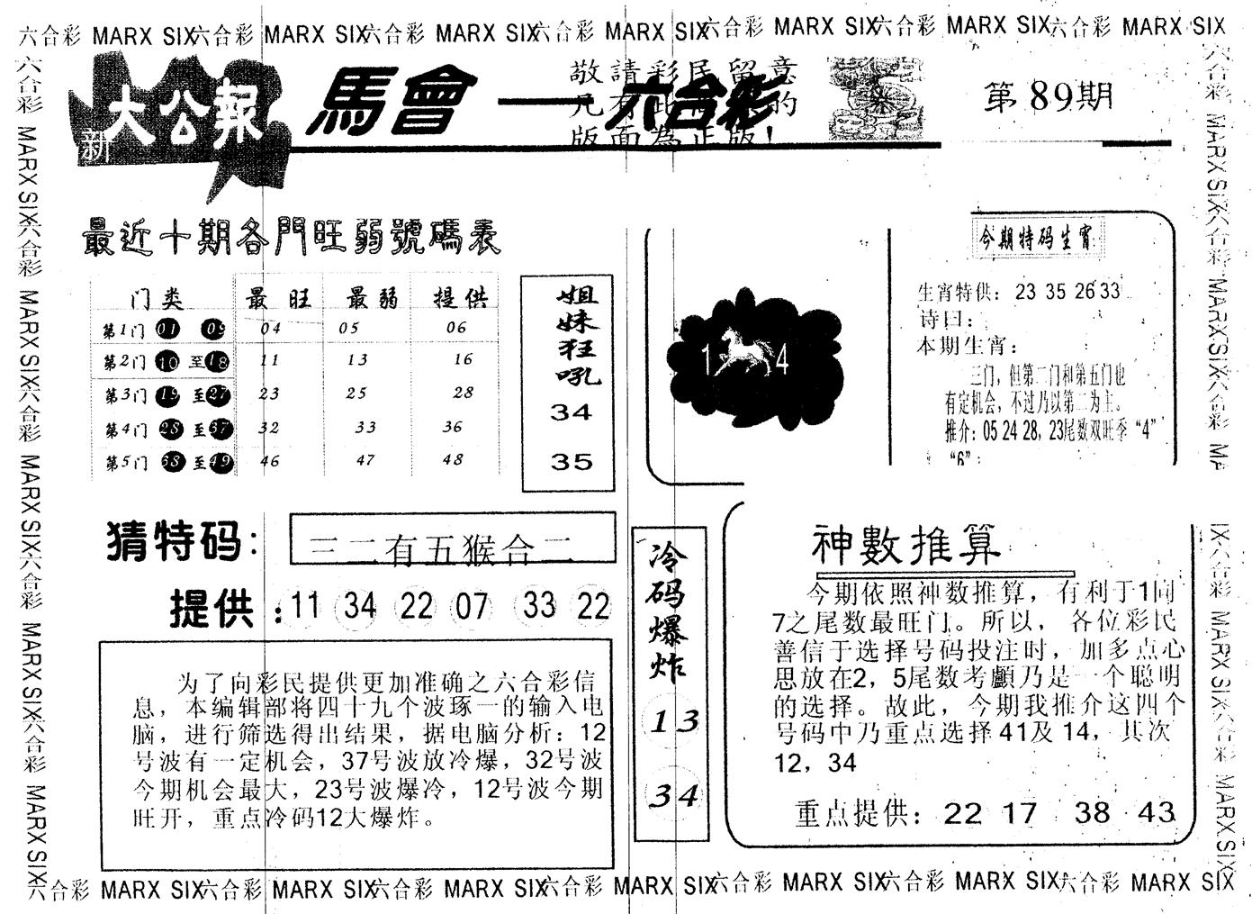 另版大公报 第89期
