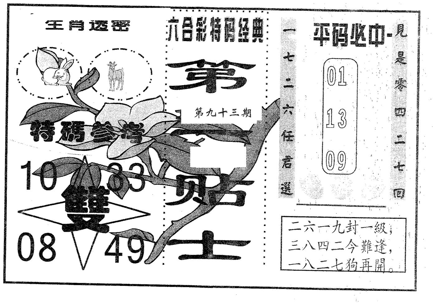 第一贴士 第93期