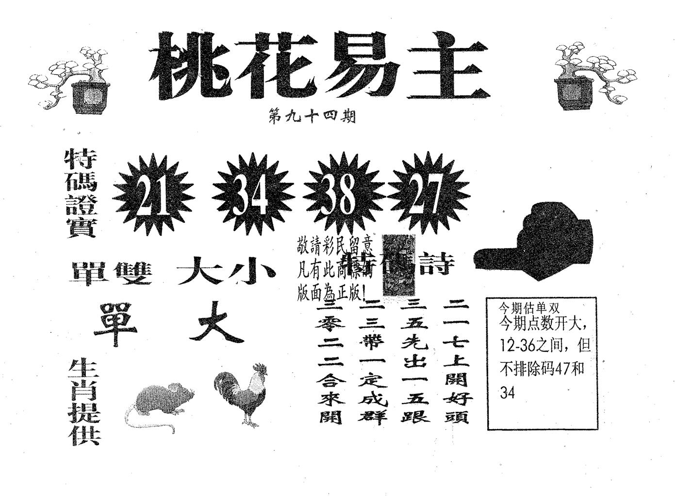 桃花易主 第94期